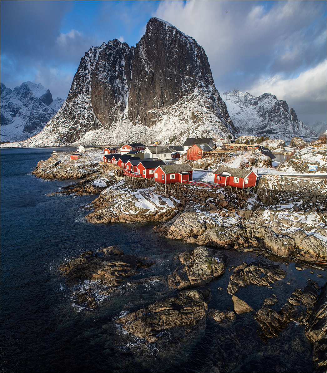 HAMNOY THE RED CABINS by George Pearson